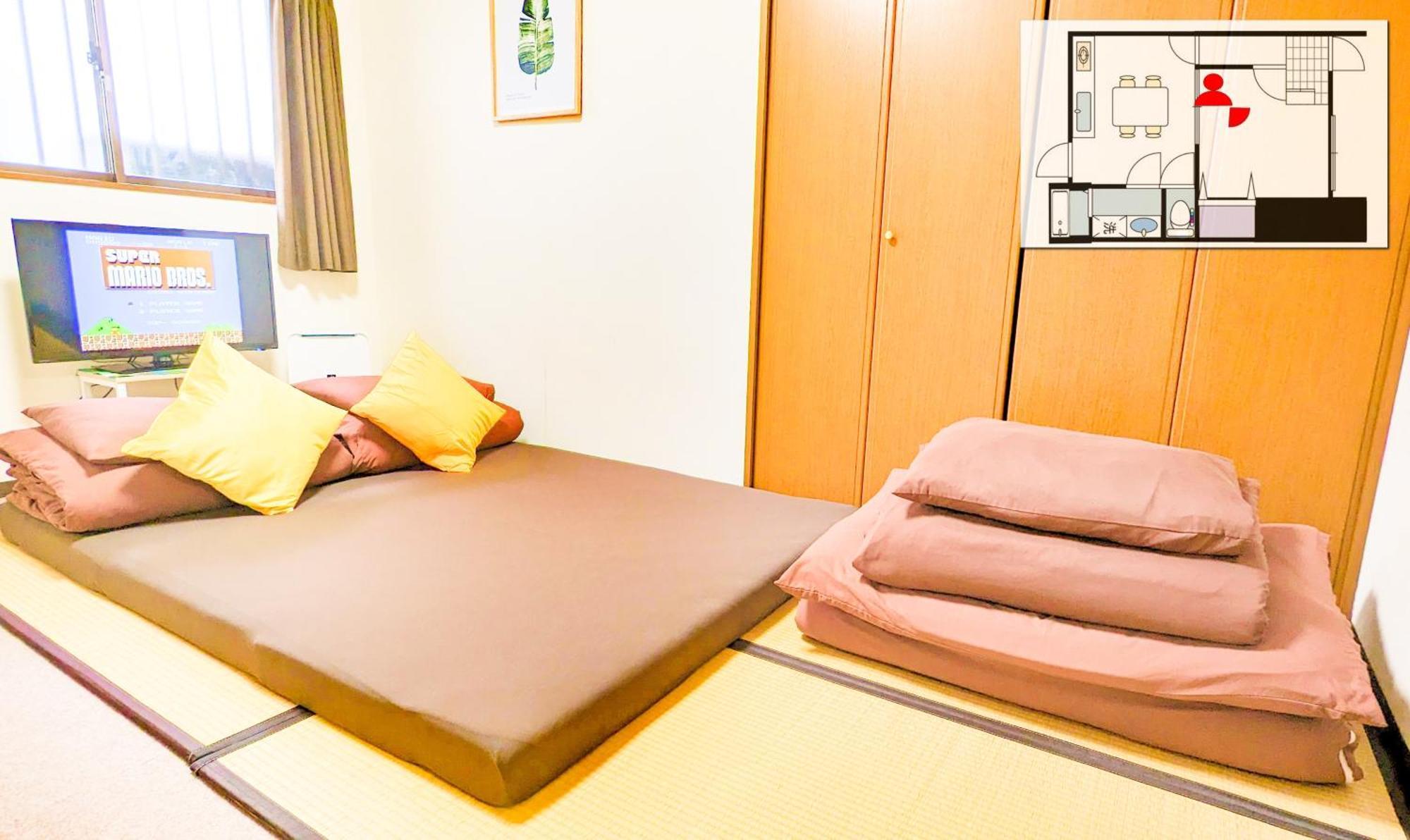アパート 1 Tatami Bedroom With Famicon&dining Kitchen, Doumotengachaya Dt01 *